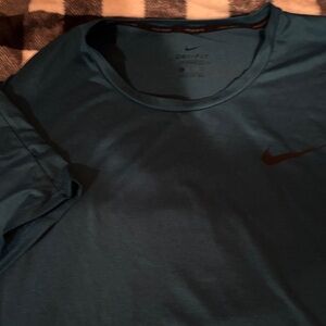 Nike Men's Teal Dri-FIT Tee